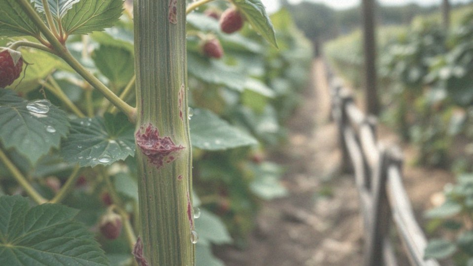 Co to jest biologiczne zwalczanie zamierania pędów malin?