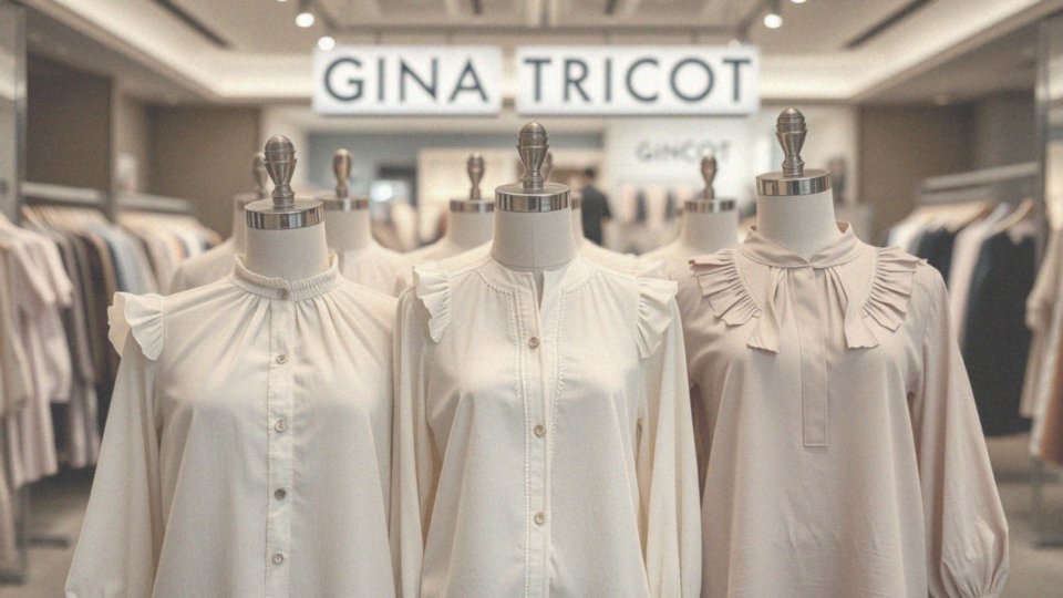 Jakie fasony i wzory bluzek można znaleźć w Gina Tricot?