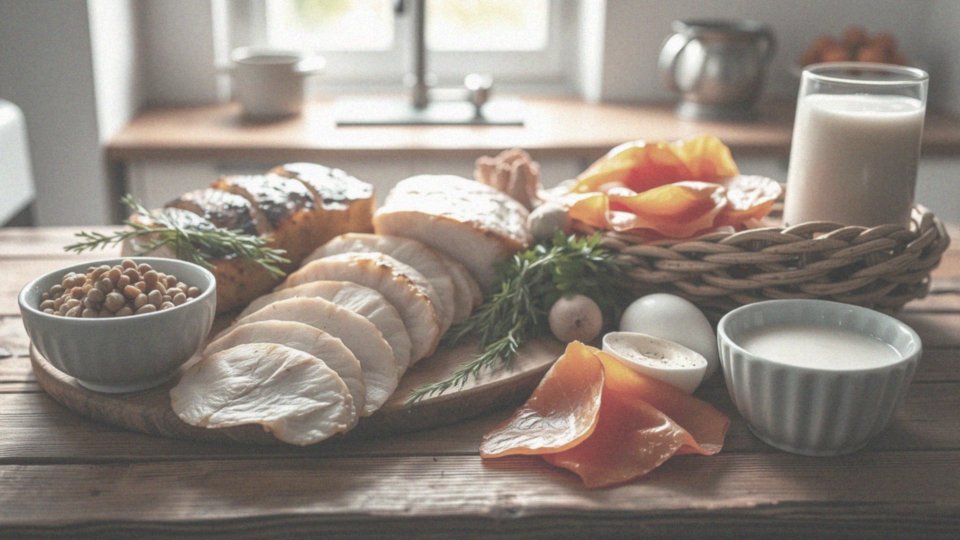 Jak białko wpływa na rozwój i produkcję hormonu wzrostu?