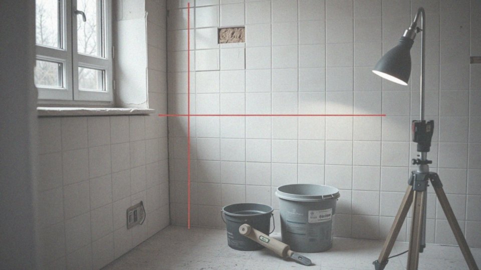 Jakie są typowe zastosowania lasera krzyżowego w pracach wykończeniowych?