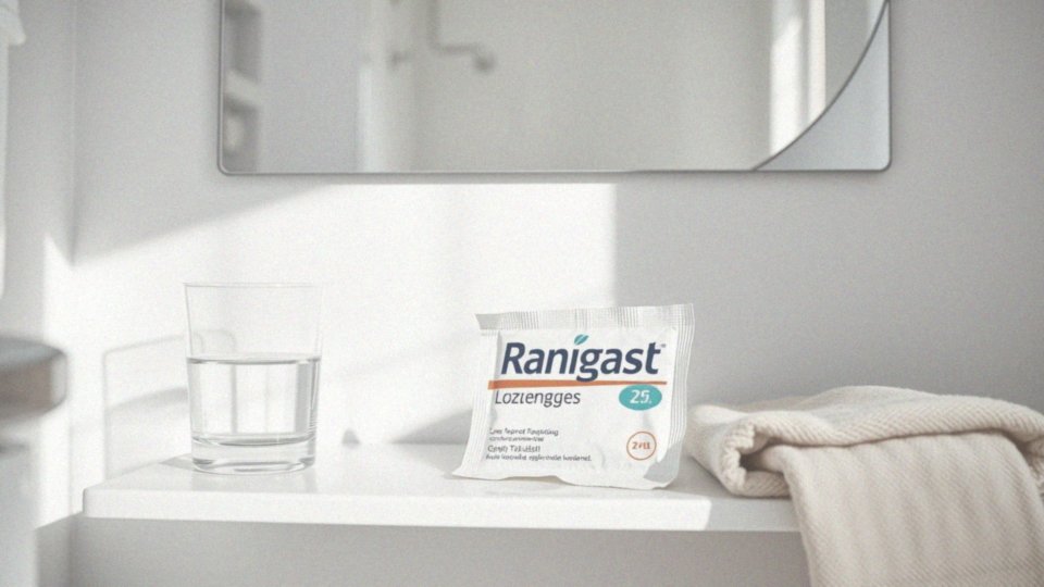 Jakie są wskazania do stosowania Ranigast do ssania?