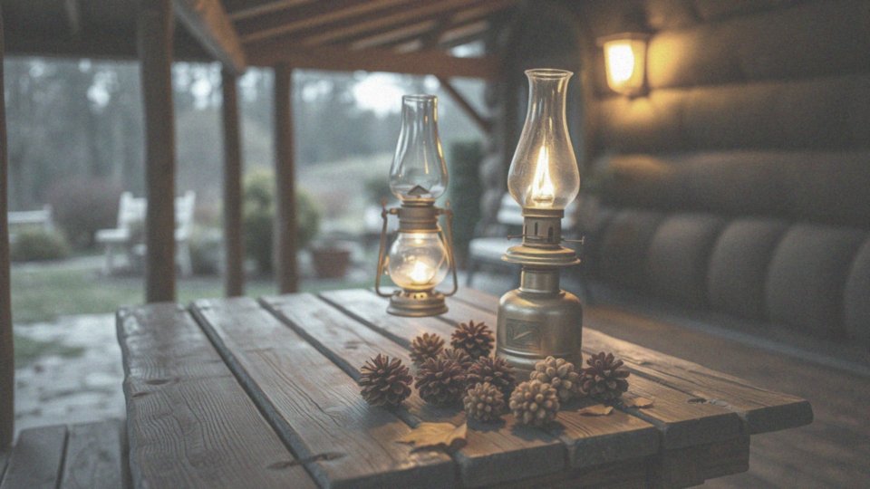 Gdzie można używać lamp naftowych?