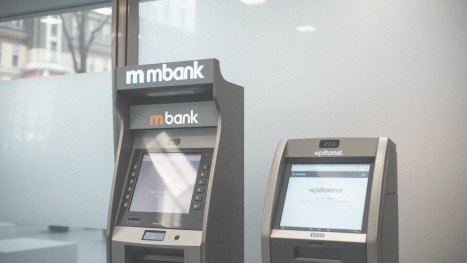 Jakie rodzaje bankomatów obsługuje mBank?