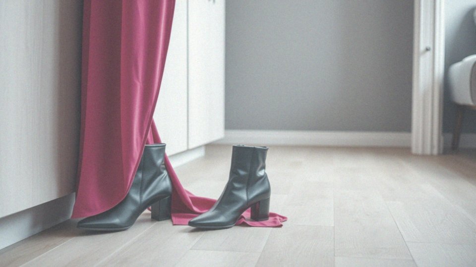 Czy czarne buty są dobrym wyborem do malinowej sukienki?