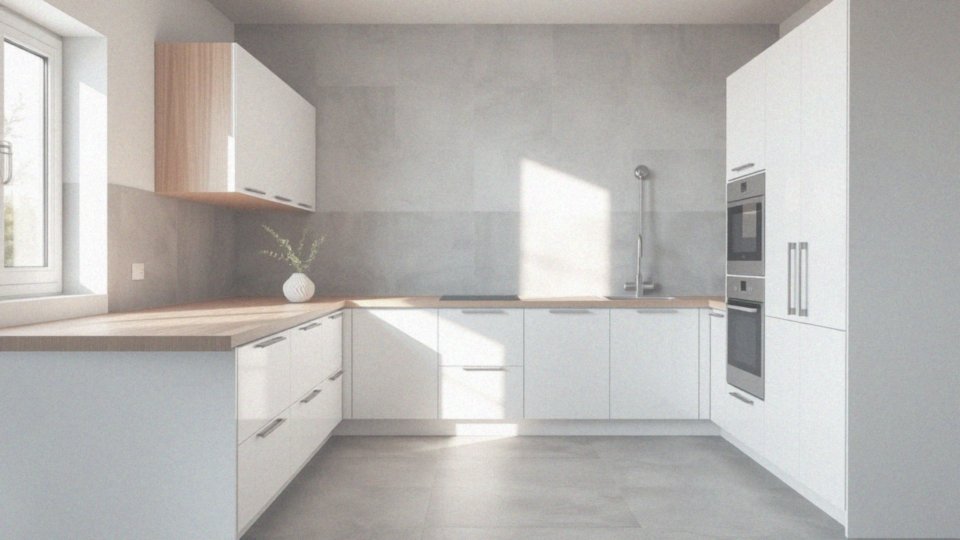 Jak płytki imitujące beton podkreślają nowoczesny design kuchni?