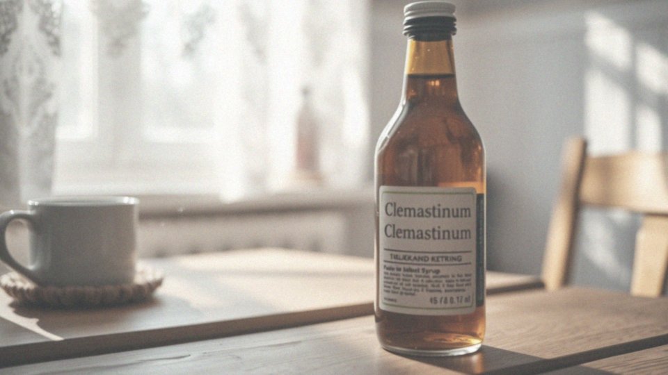 Clemastinum ile po otwarciu – jak przechowywać i dawkować?